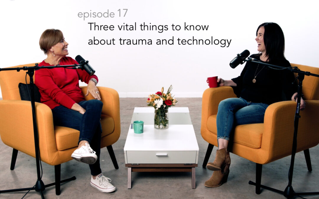 Three Vital Things to Know About Trauma and Technology and what to do about it…