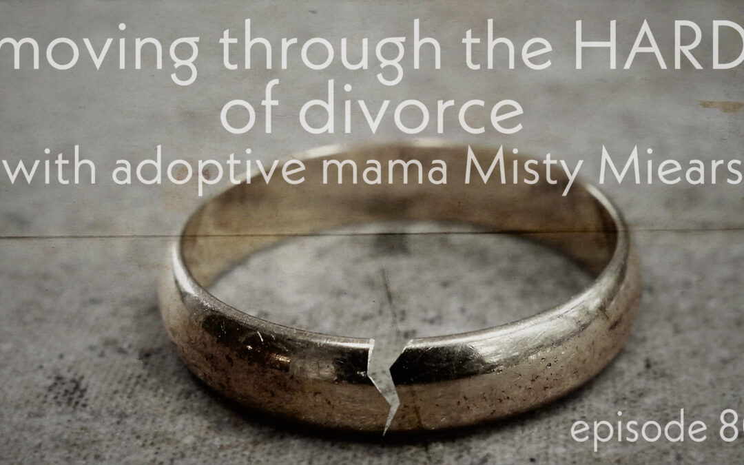 Moving through the Hard of Divorce – with adoptive Mama Misty Miears